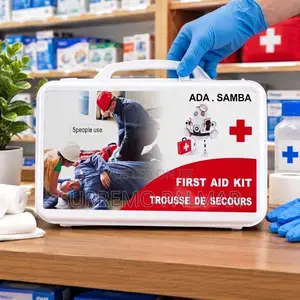 First Aid Box for 5 People – Portable Emergency for Home, Car & Office