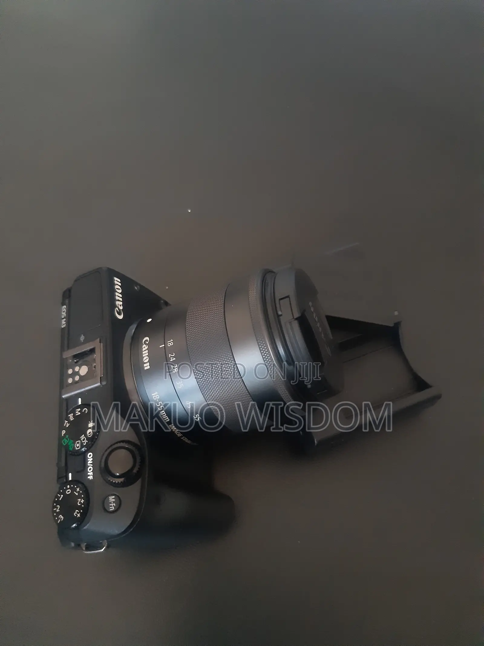 Canon M3 Entry Level Pro Mirrorless Camera With 22mm F2 & 18-55mm Lens