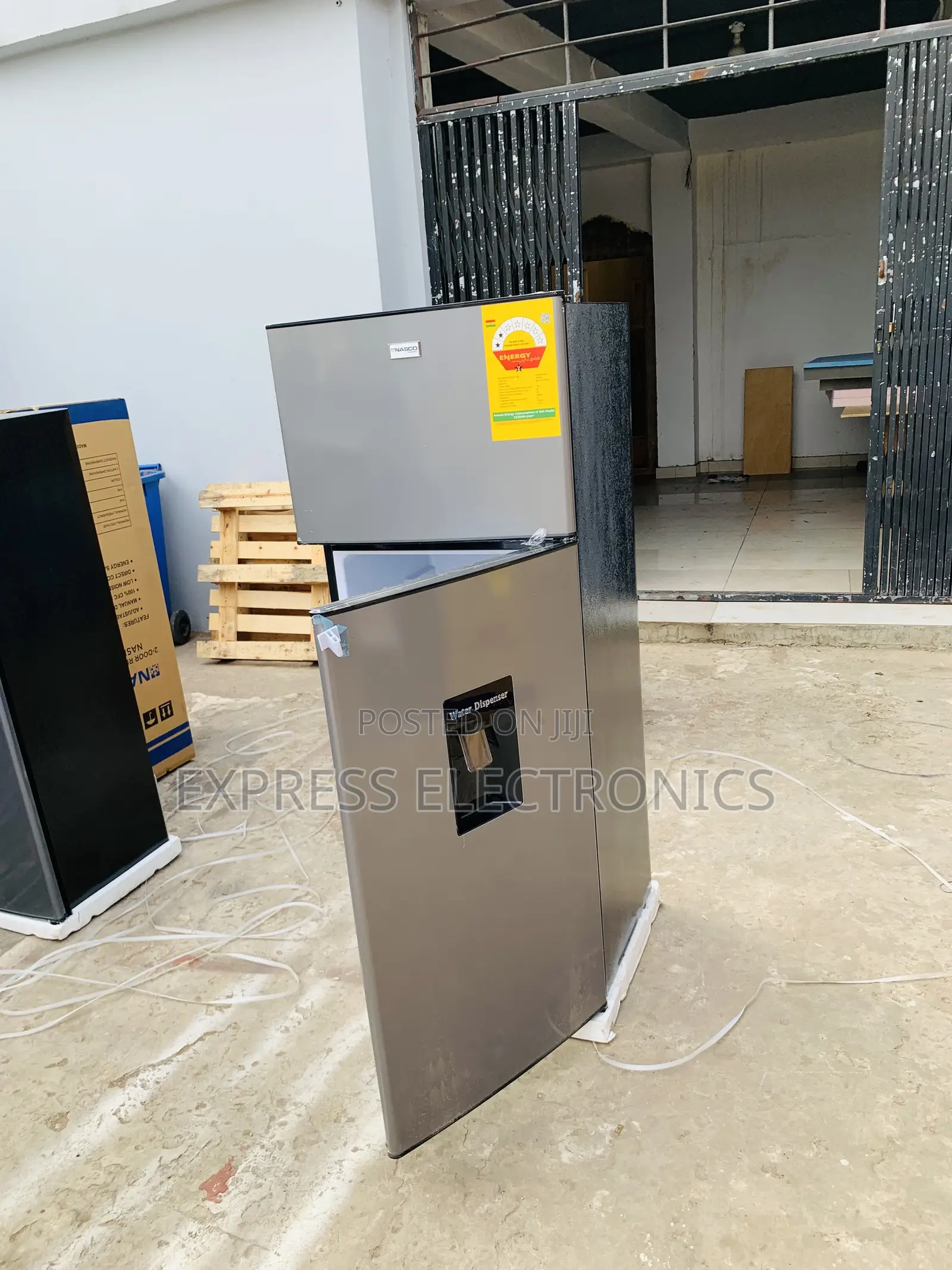 Nasco Fridge Double Door 210l Dispenser Nasf2-250fld Best at Store