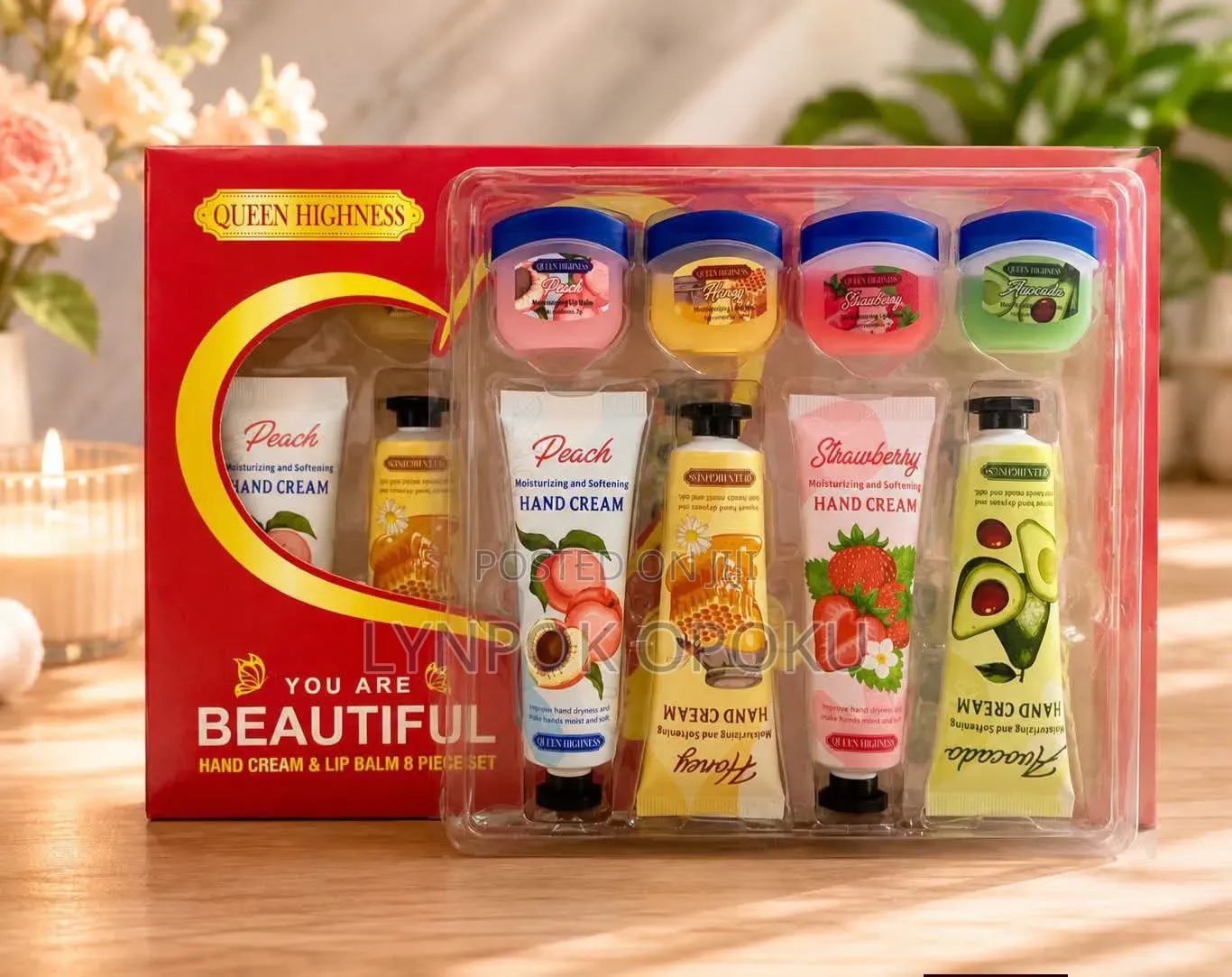 Hand Cream & Lip Balm Set