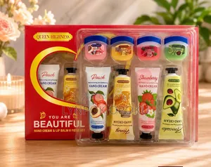 Hand Cream & Lip Balm Set