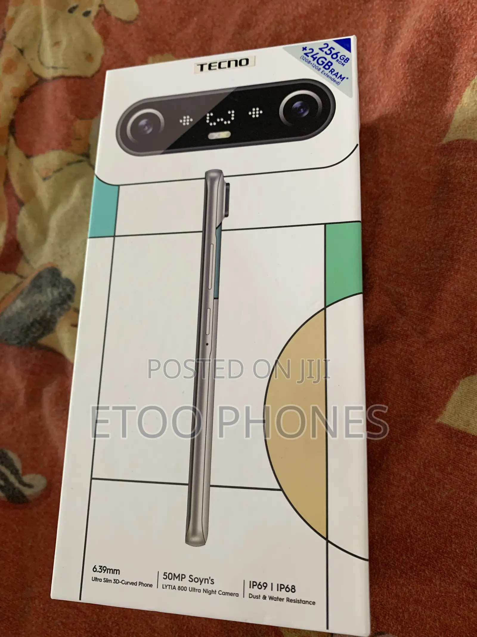 New Tecno Camon Slim 256 GB White