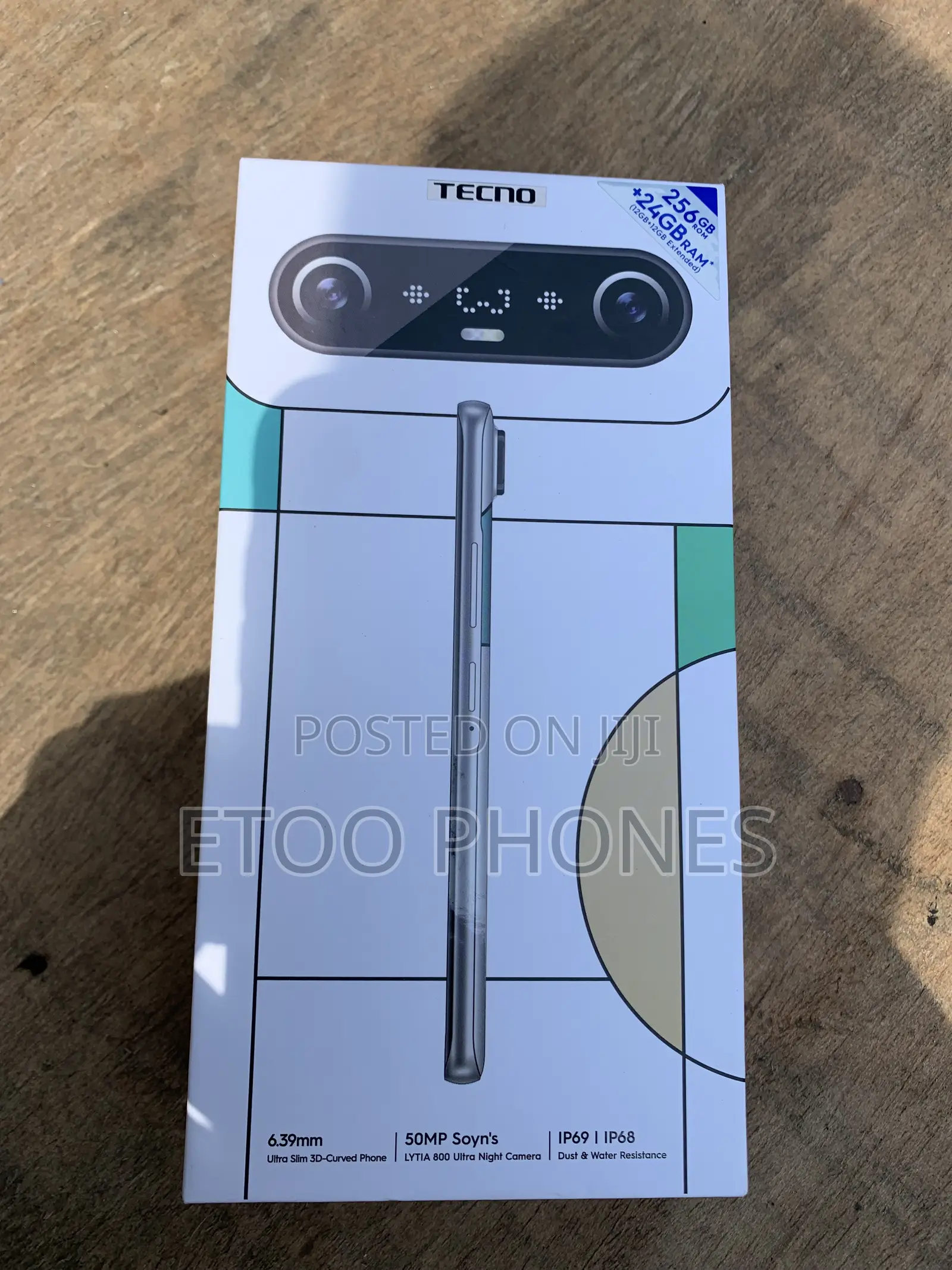 New Tecno Camon Slim 256 GB White