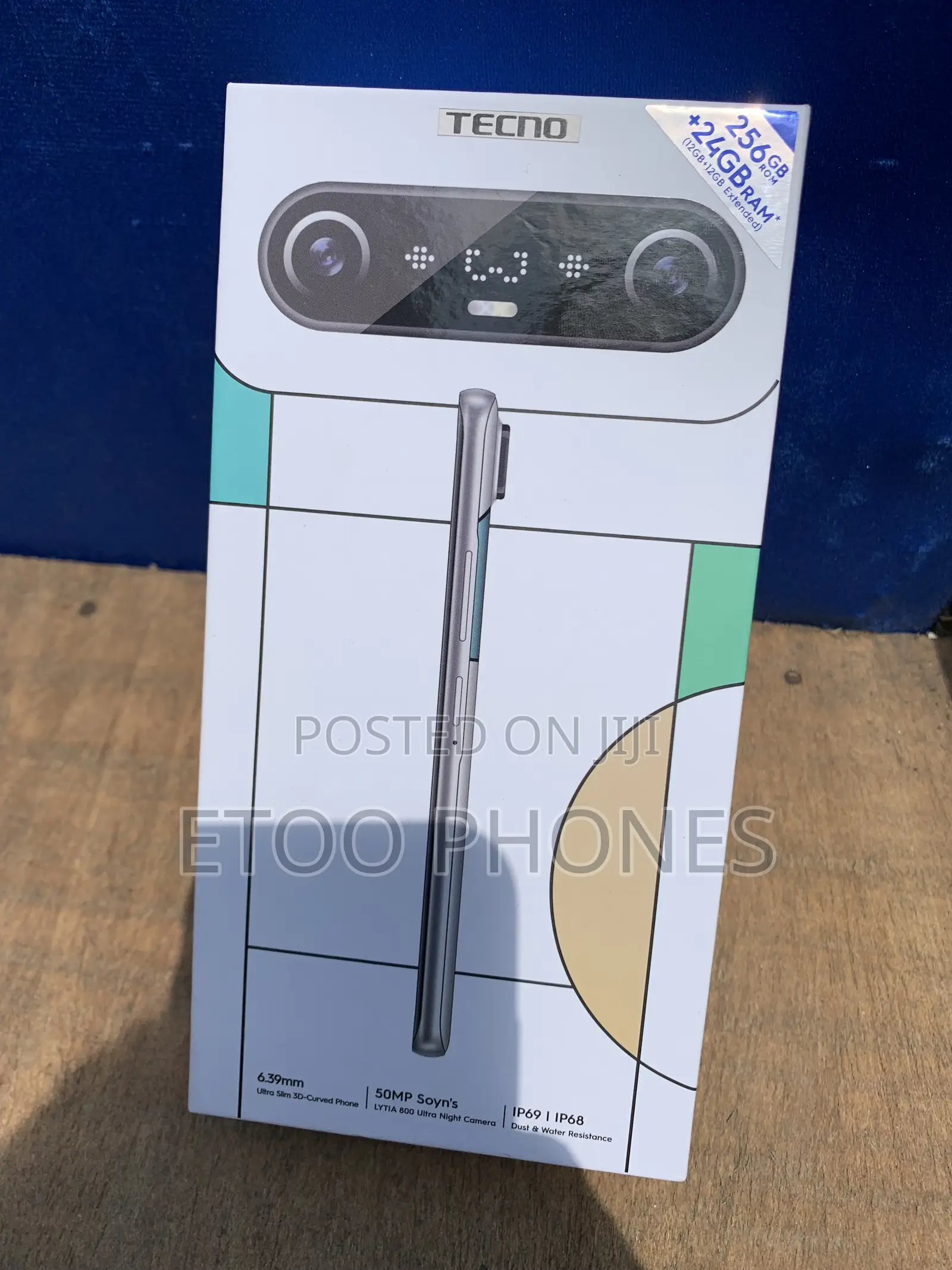 New Tecno Camon Slim 256 GB White