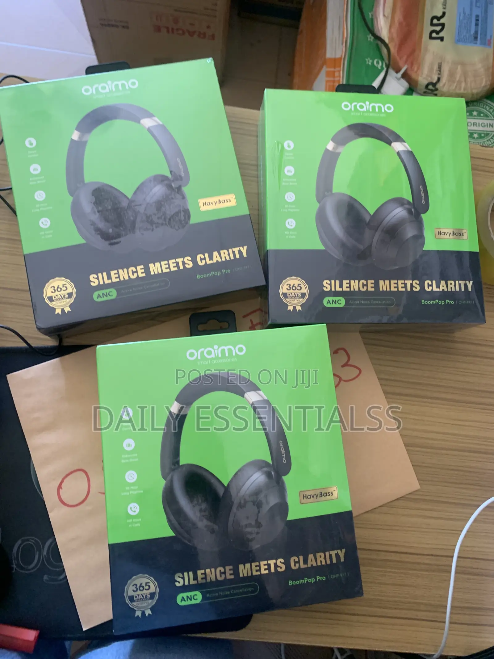 Oraimo BoomPop Pro Wireless Headphones With ANC