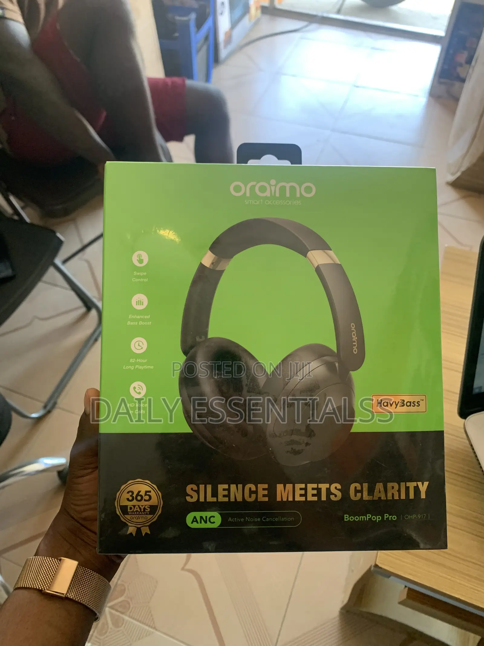 Original Oraimo BoomPop Pro Bluetooth Headset