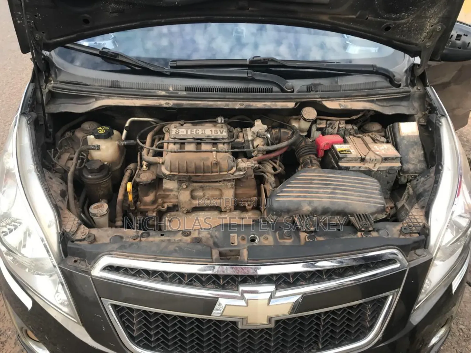 Chevrolet Spark LT 2012 Gray