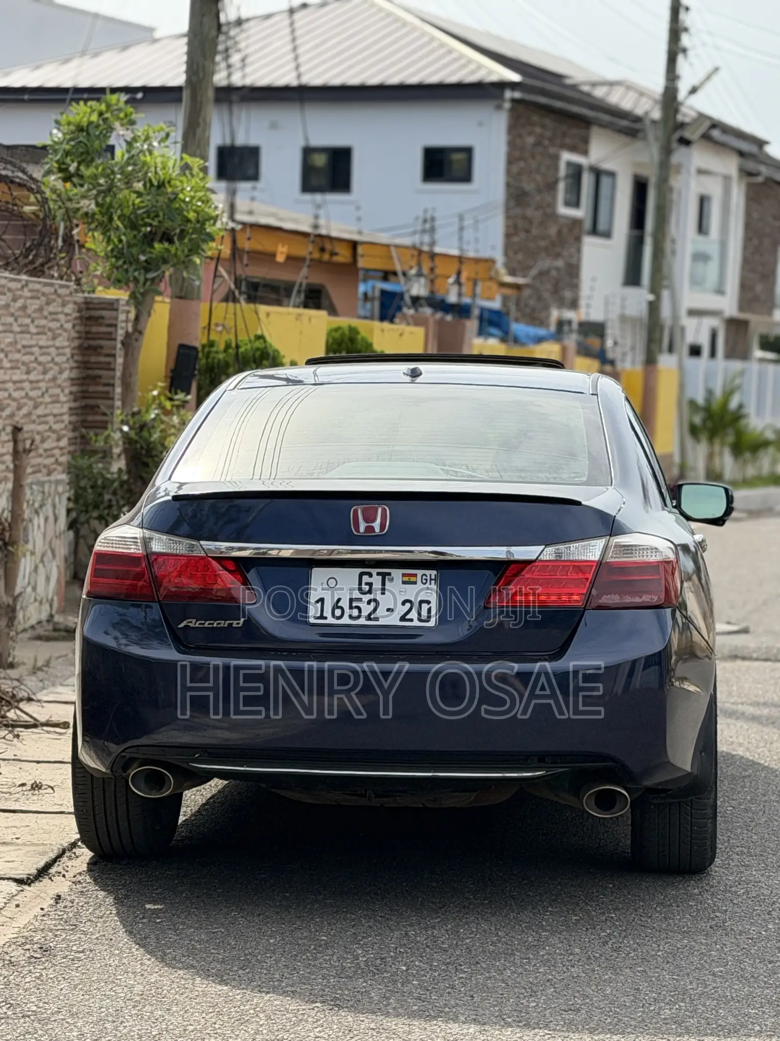 Honda Accord 2015 Blue
