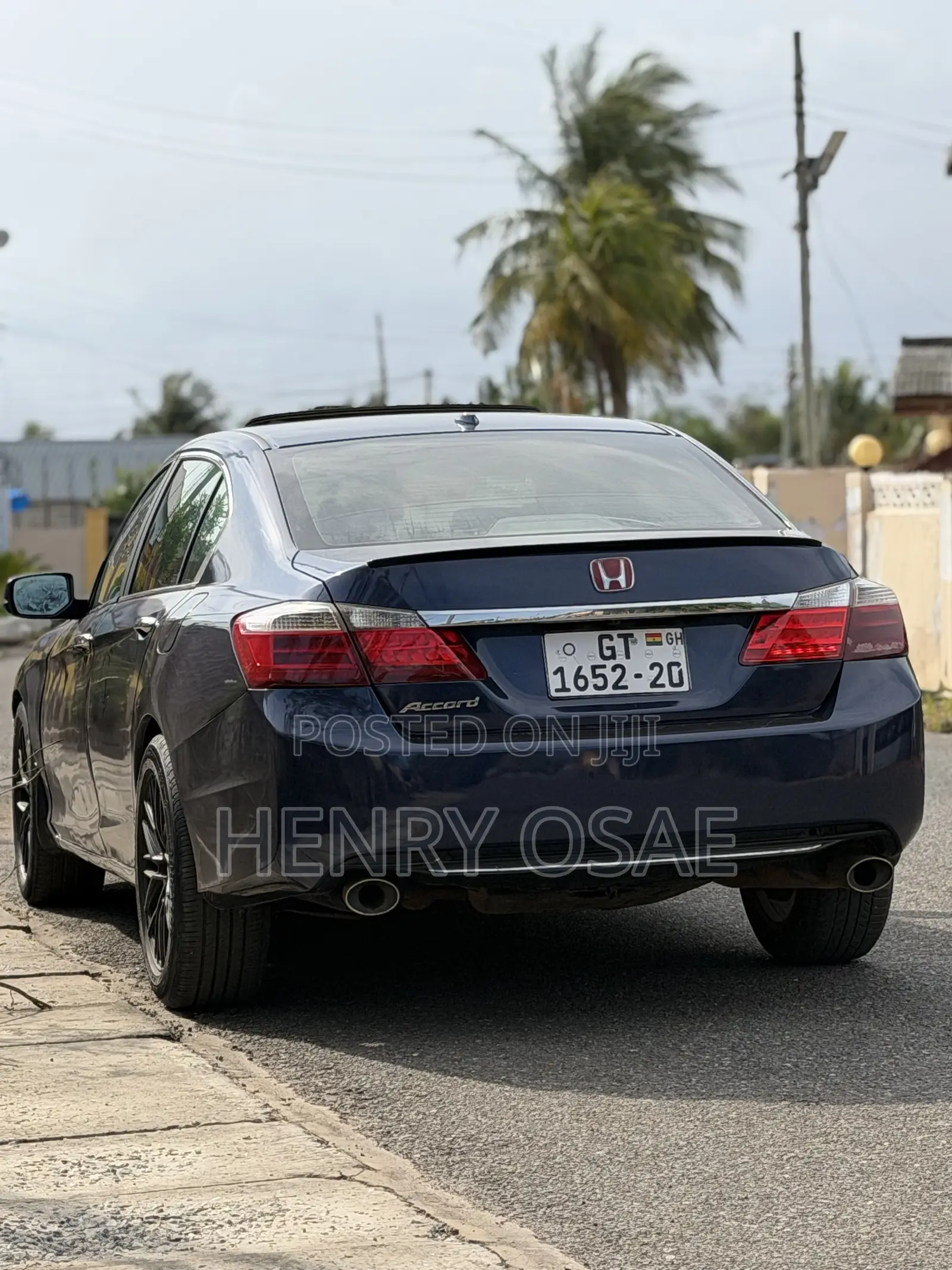 Honda Accord 2015 Blue