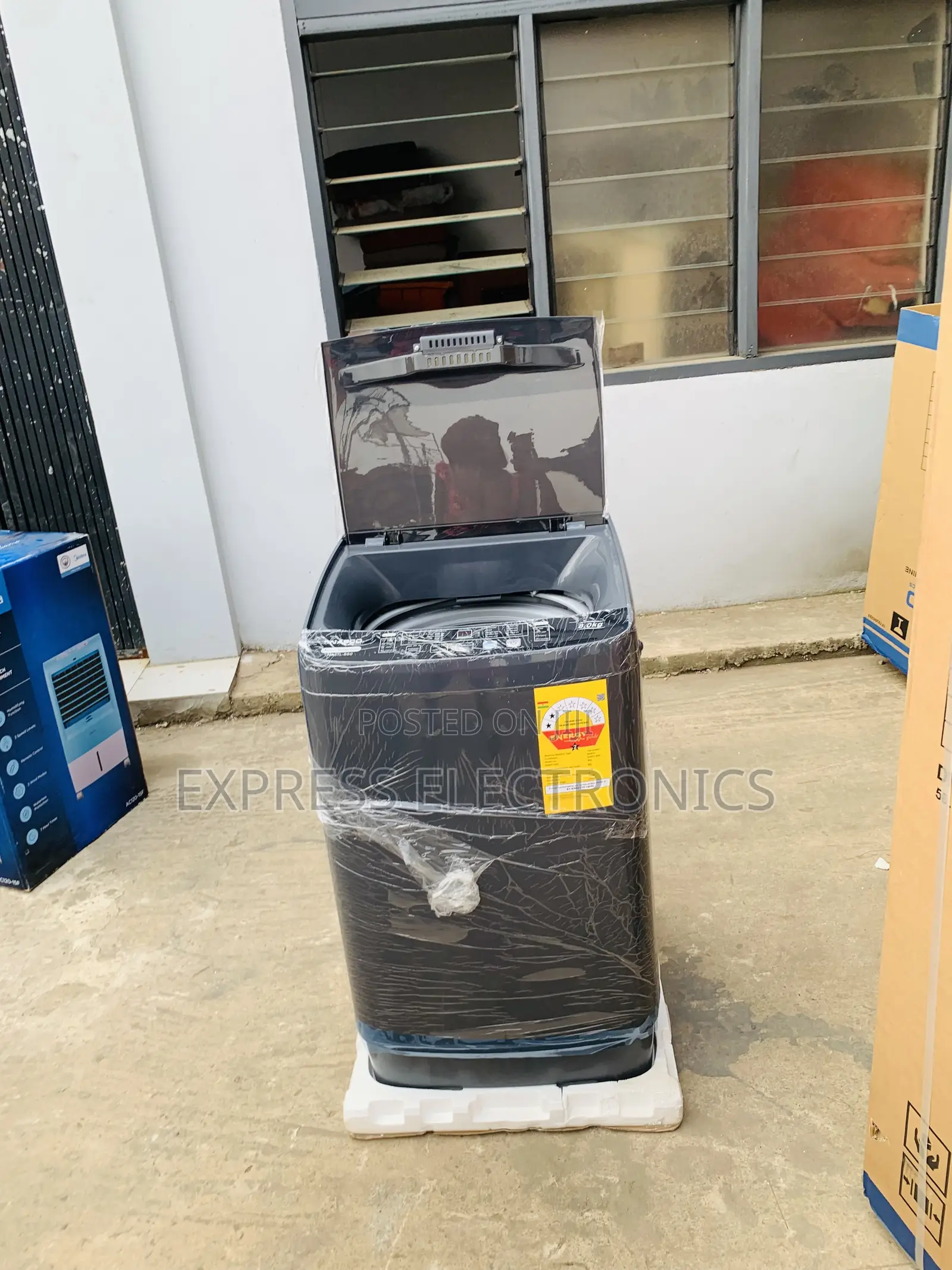 High Quality Nasco 12kg Top Load Full Auto Washing Mac [NASTL-B120FL]