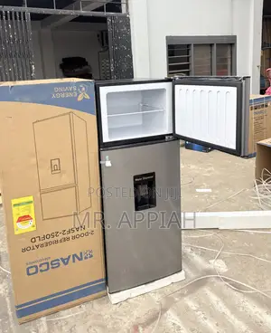 Quality Cooling Nasco 210 L Top Freezer Fridge(Water Dispenser)Gray.