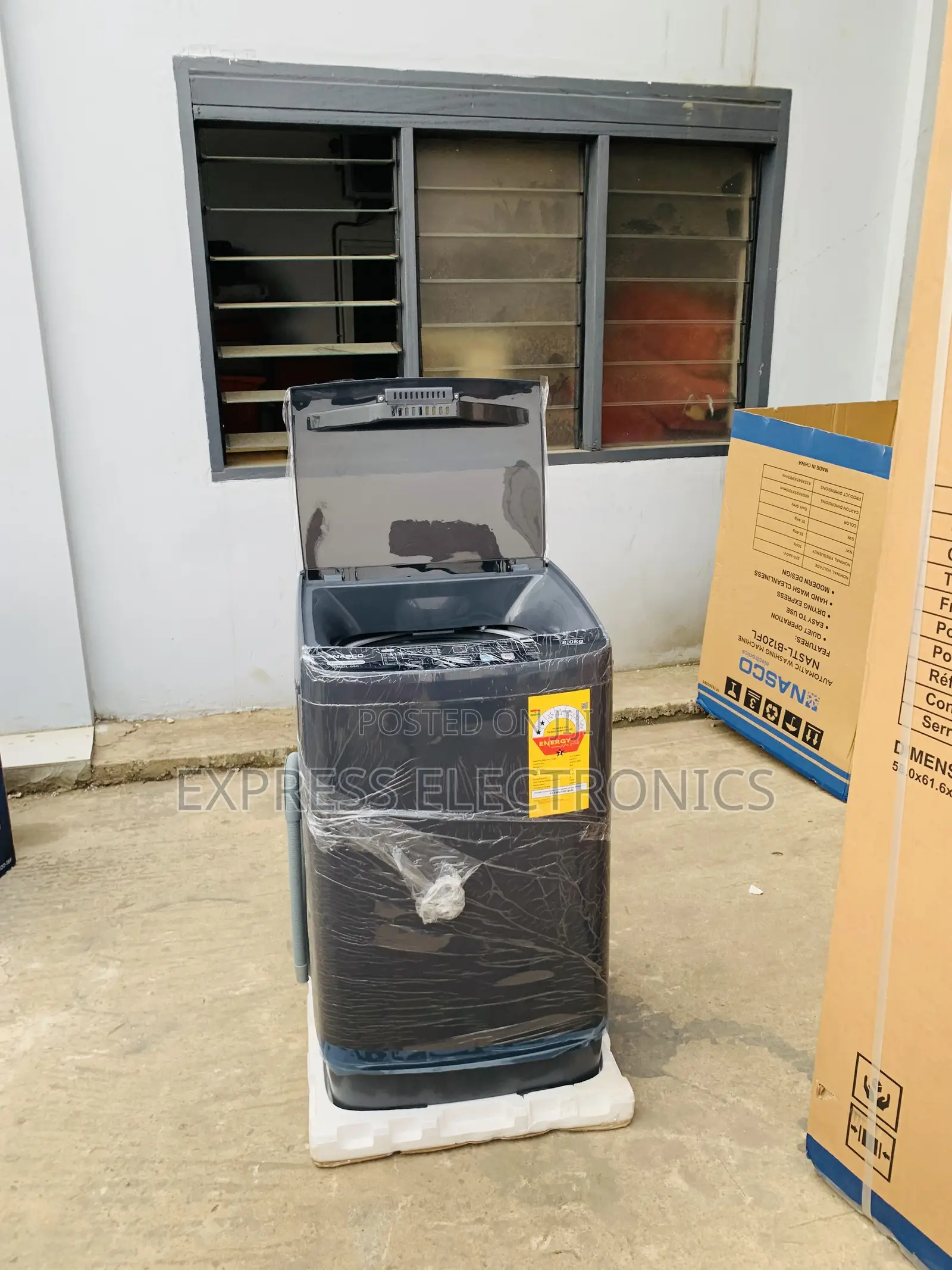 Grab the Nasco 12 KG Top Load Washing Machine (NASTL-B120FL)