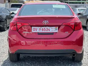 Toyota Corolla SE (1.8L 4cyl 2A) 2019 Red