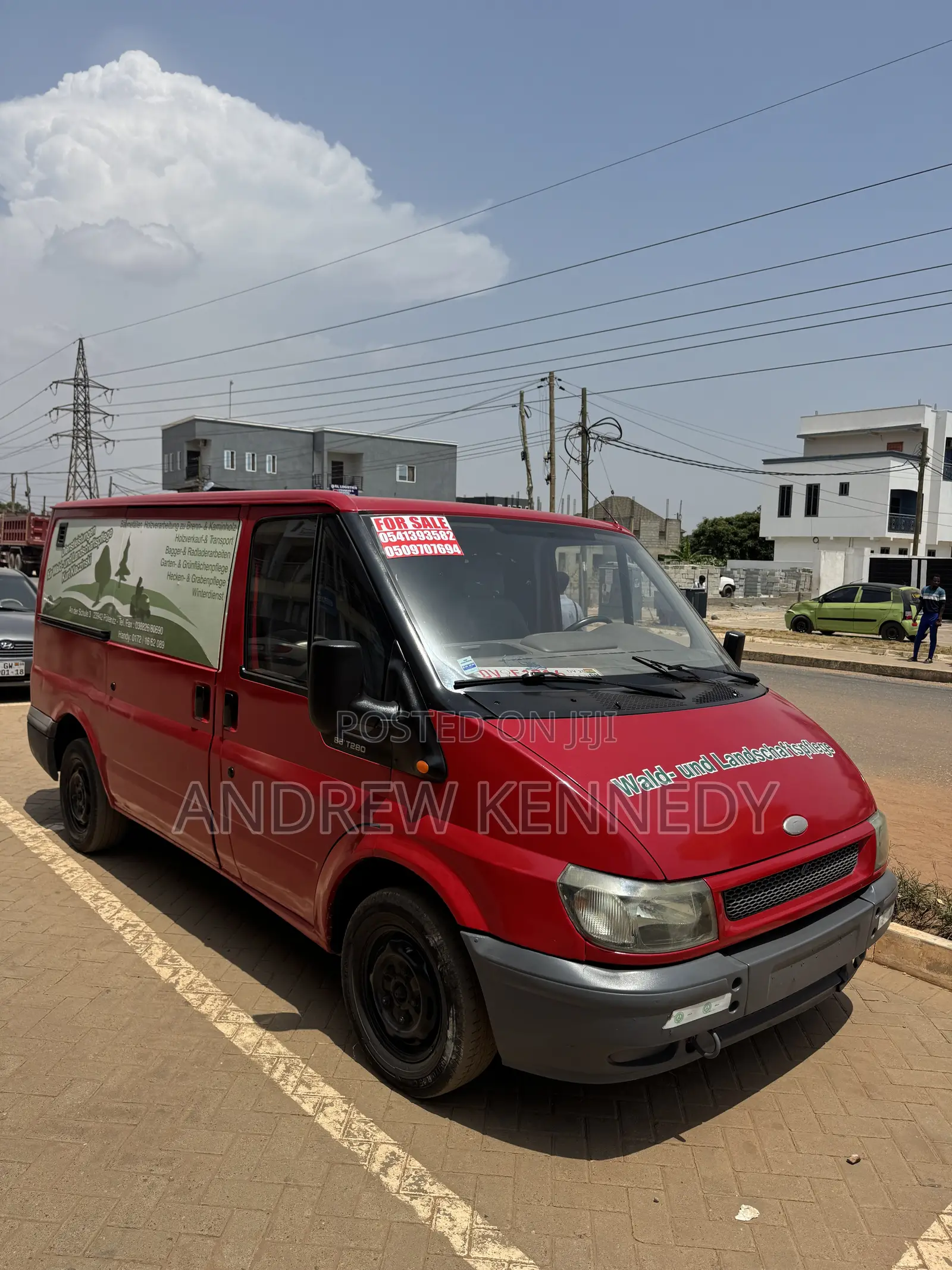 Ford Transit 2004 Red