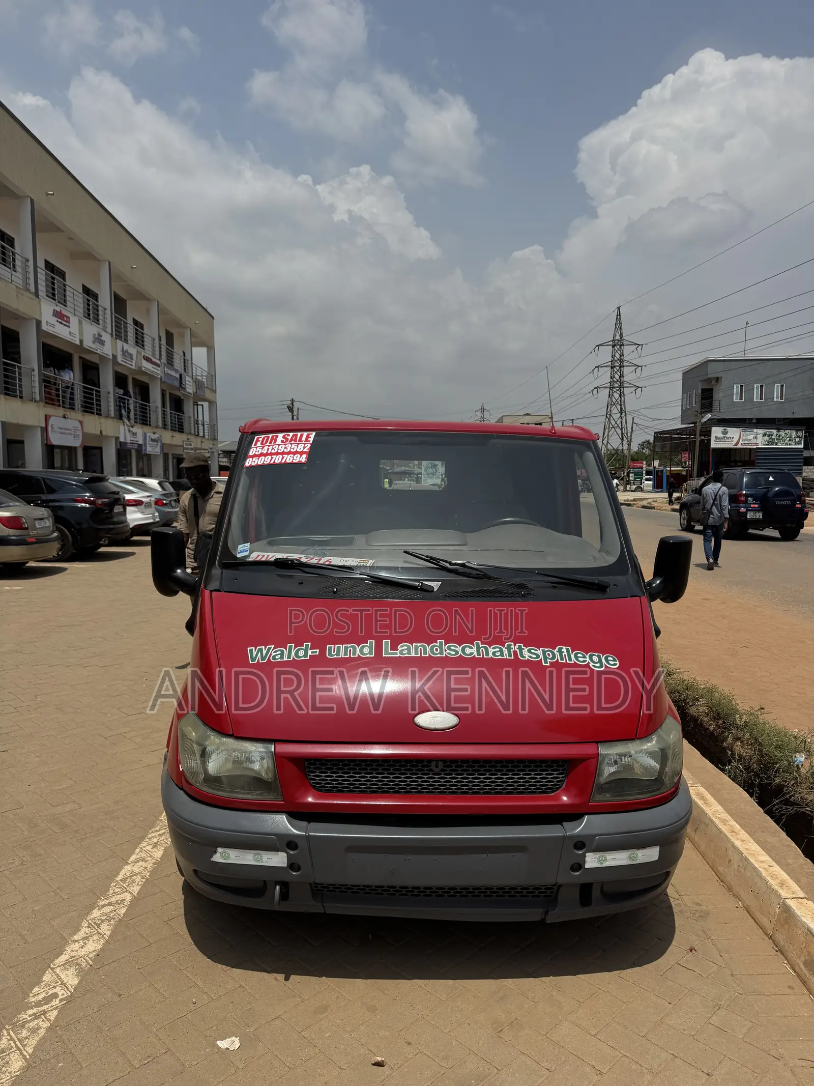 Ford Transit 2004 Red