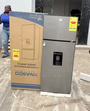 Water Dispenser Nasco 210L Refrigerator(NasF2-250fld)Gray