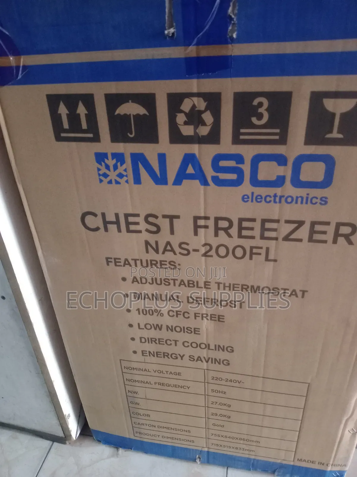 Nasco Chest Freezer/150 Liters
