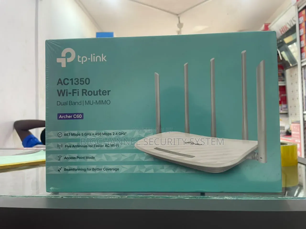 tp.link Ac1350 Wi-Fi Router Dual Band Archer C60