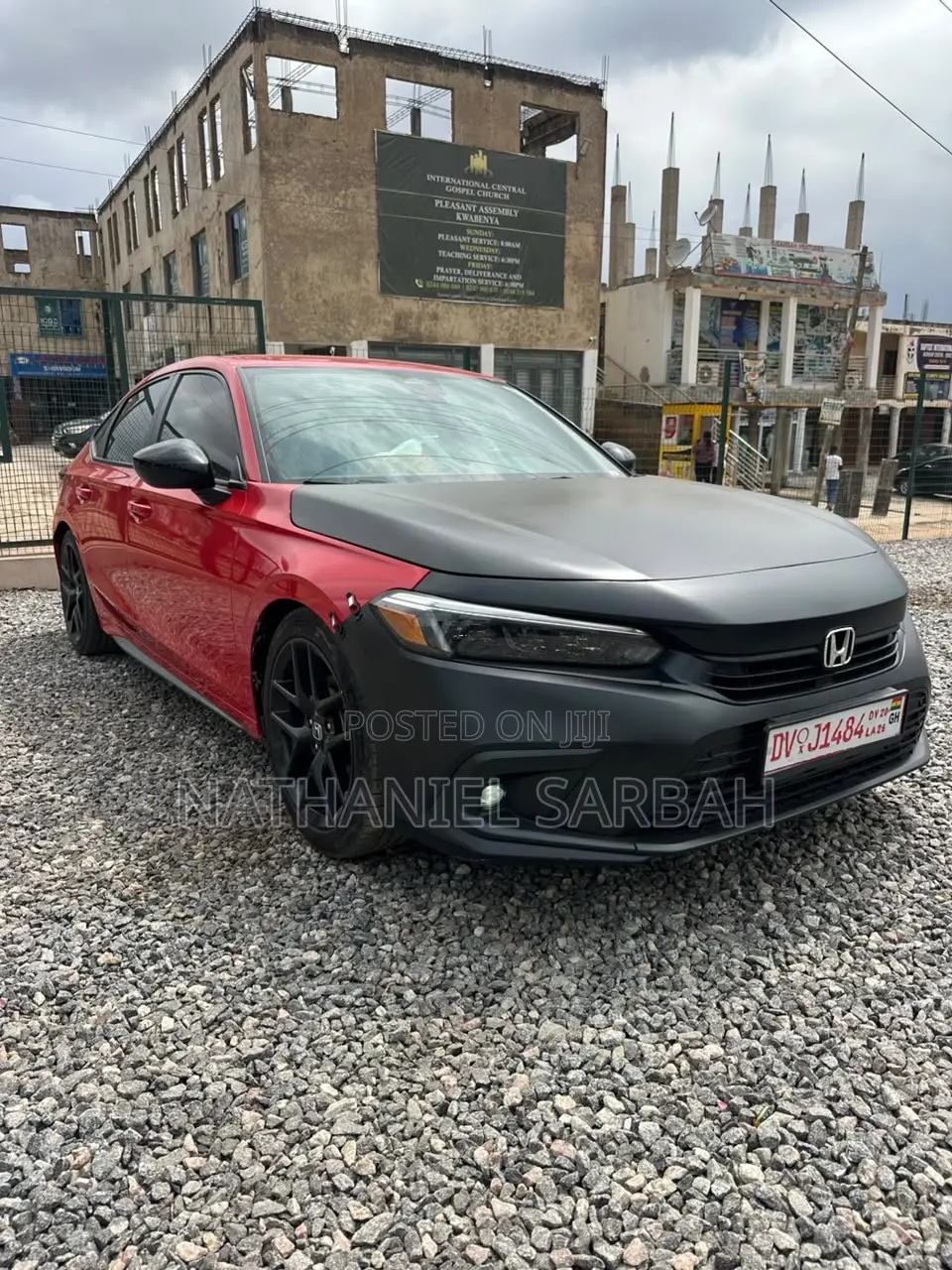 Honda Civic Sport CVT 2024 Red