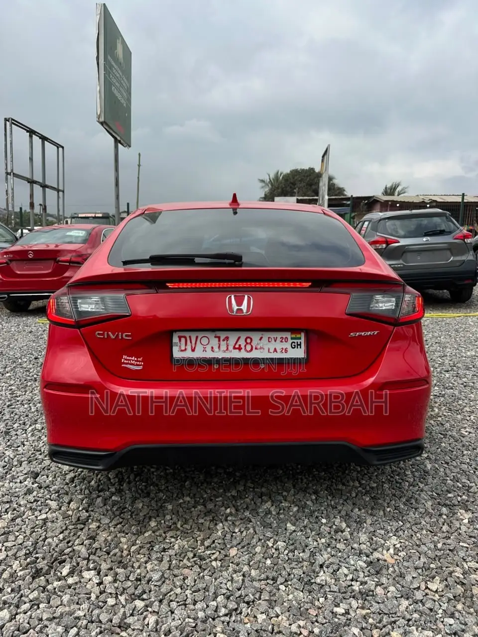 Honda Civic Sport CVT 2024 Red