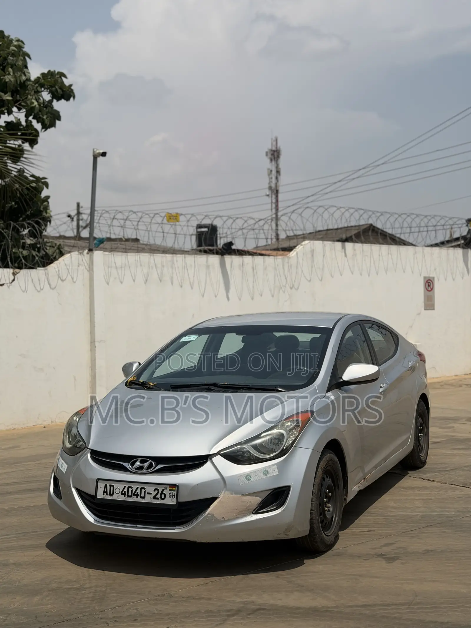 Hyundai Elantra 2013 Silver