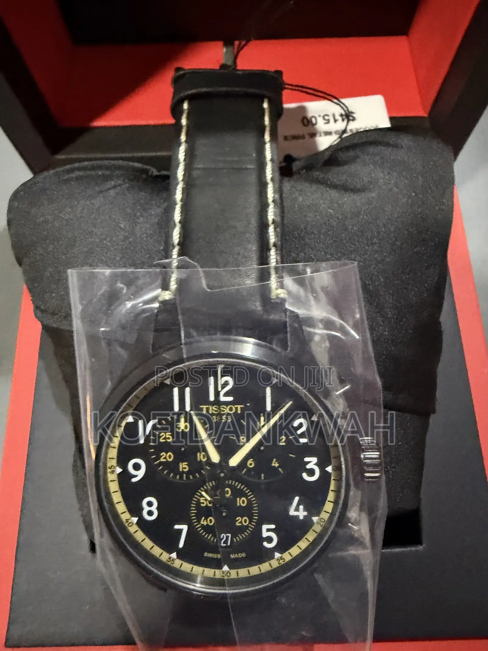 Tissot Chrono XL Chronograph Leather Strap Watch, 45mm