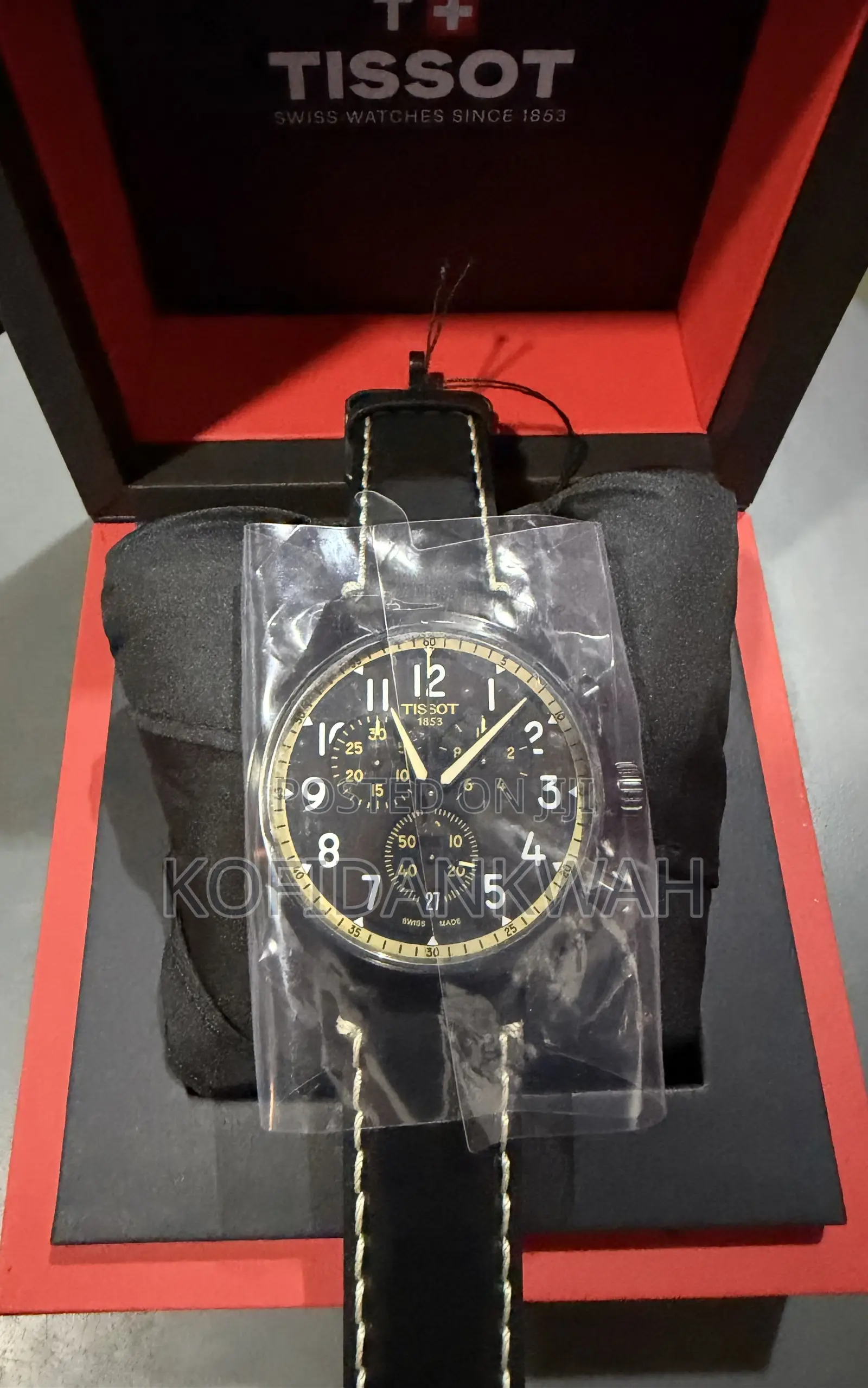 Tissot Chrono XL Chronograph Leather Strap Watch, 45mm