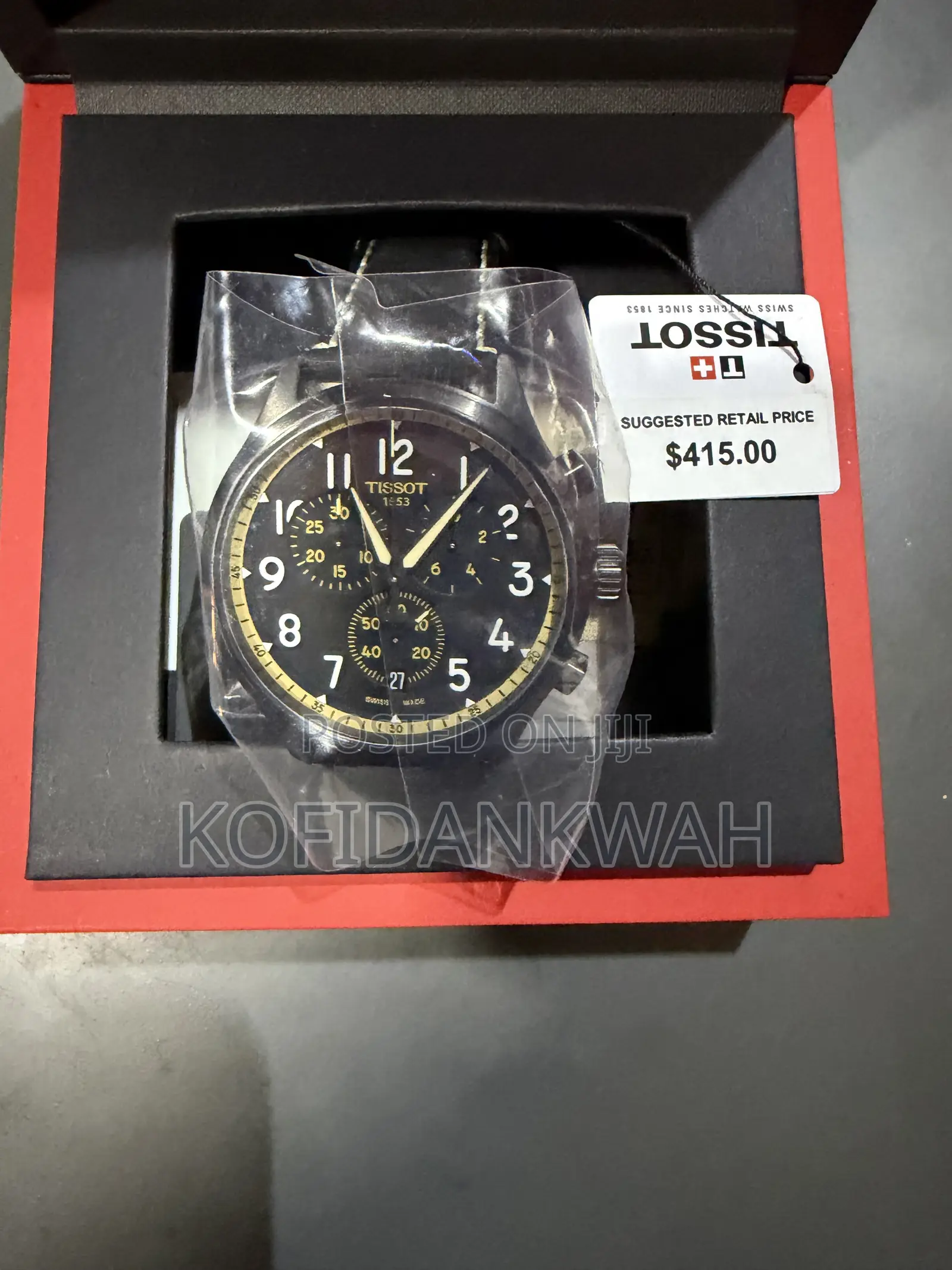 Tissot Chrono XL Chronograph Leather Strap Watch, 45mm