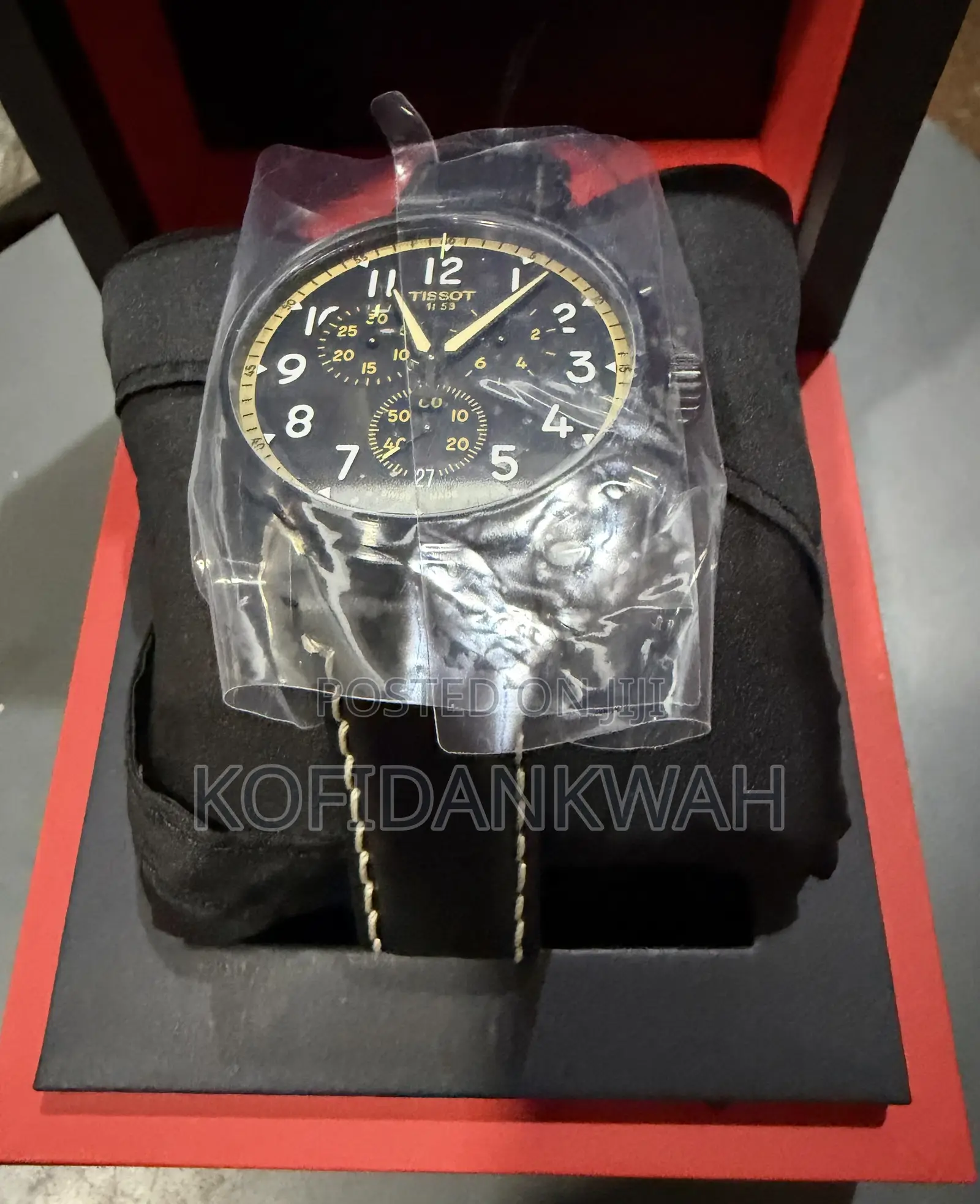 Tissot Chrono XL Chronograph Leather Strap Watch, 45mm