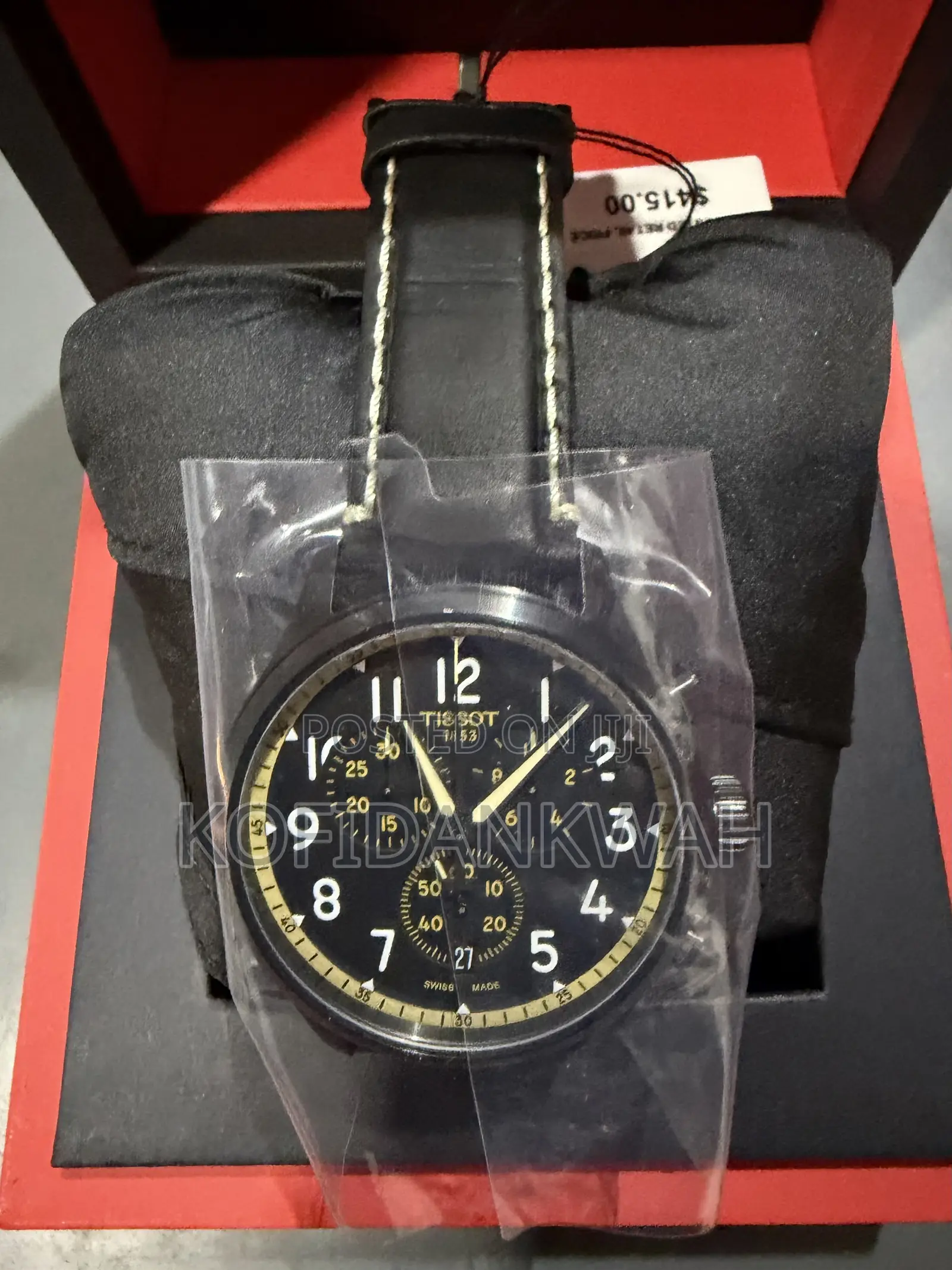 Tissot Chrono XL Chronograph Leather Strap Watch, 45mm
