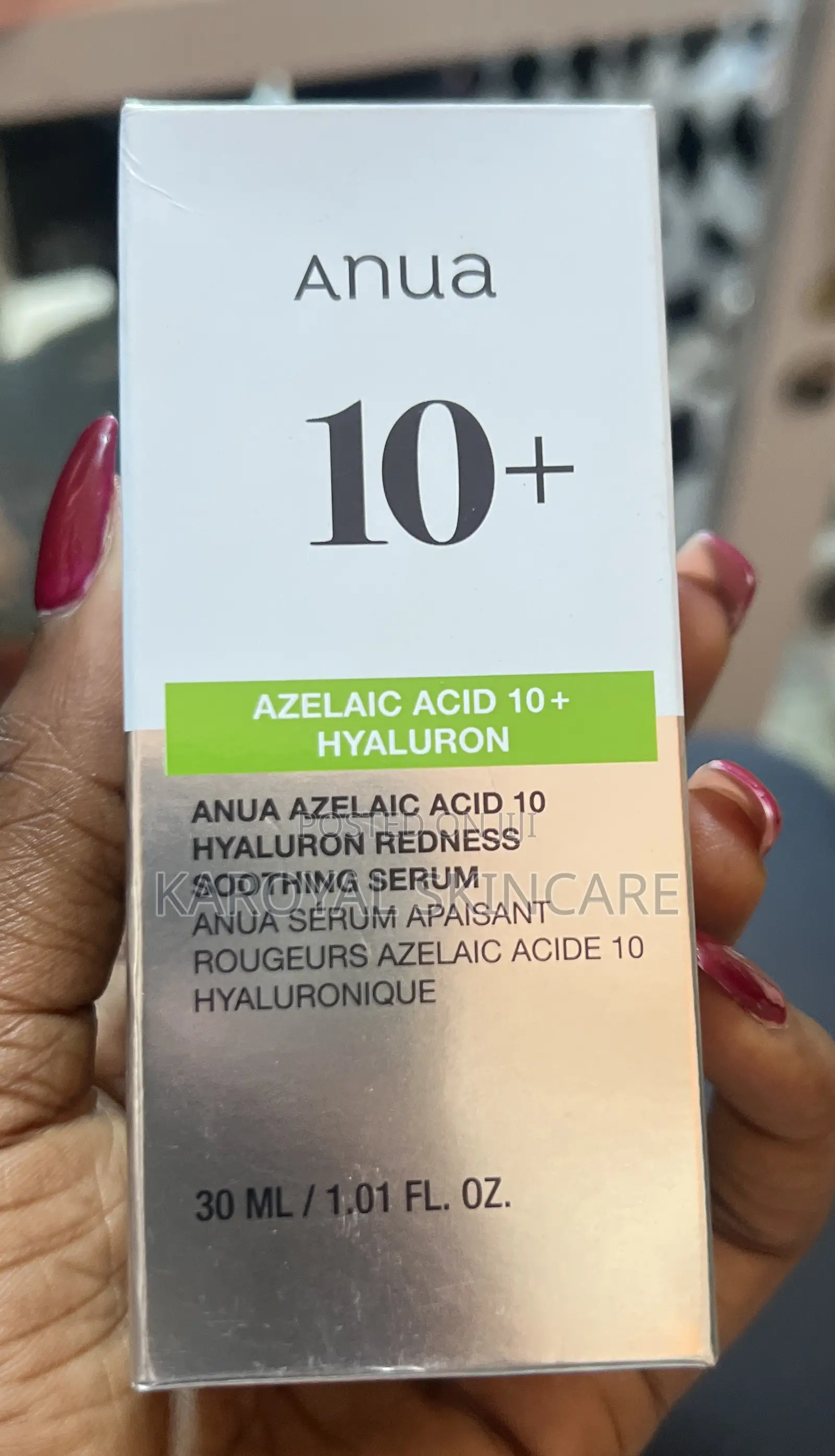 AnuaA Azelaic Acid 10+and Hyaluronic