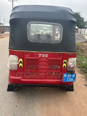 TVS King Deluxe Plus iTouch Start 2025 Red