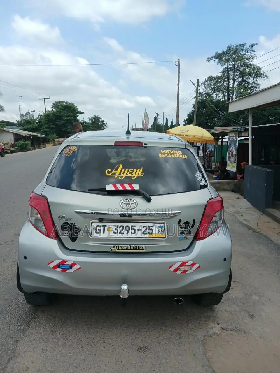 Toyota Vitz 1.5 FWD 5dr 2013 Gray