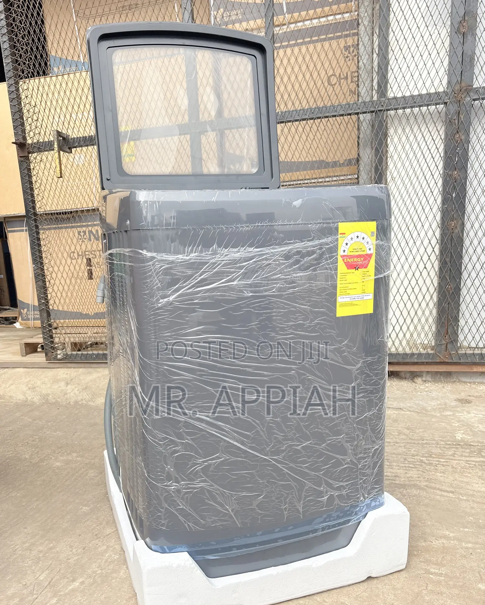 New Top Load Full Automatic Washing Machine(Gray)