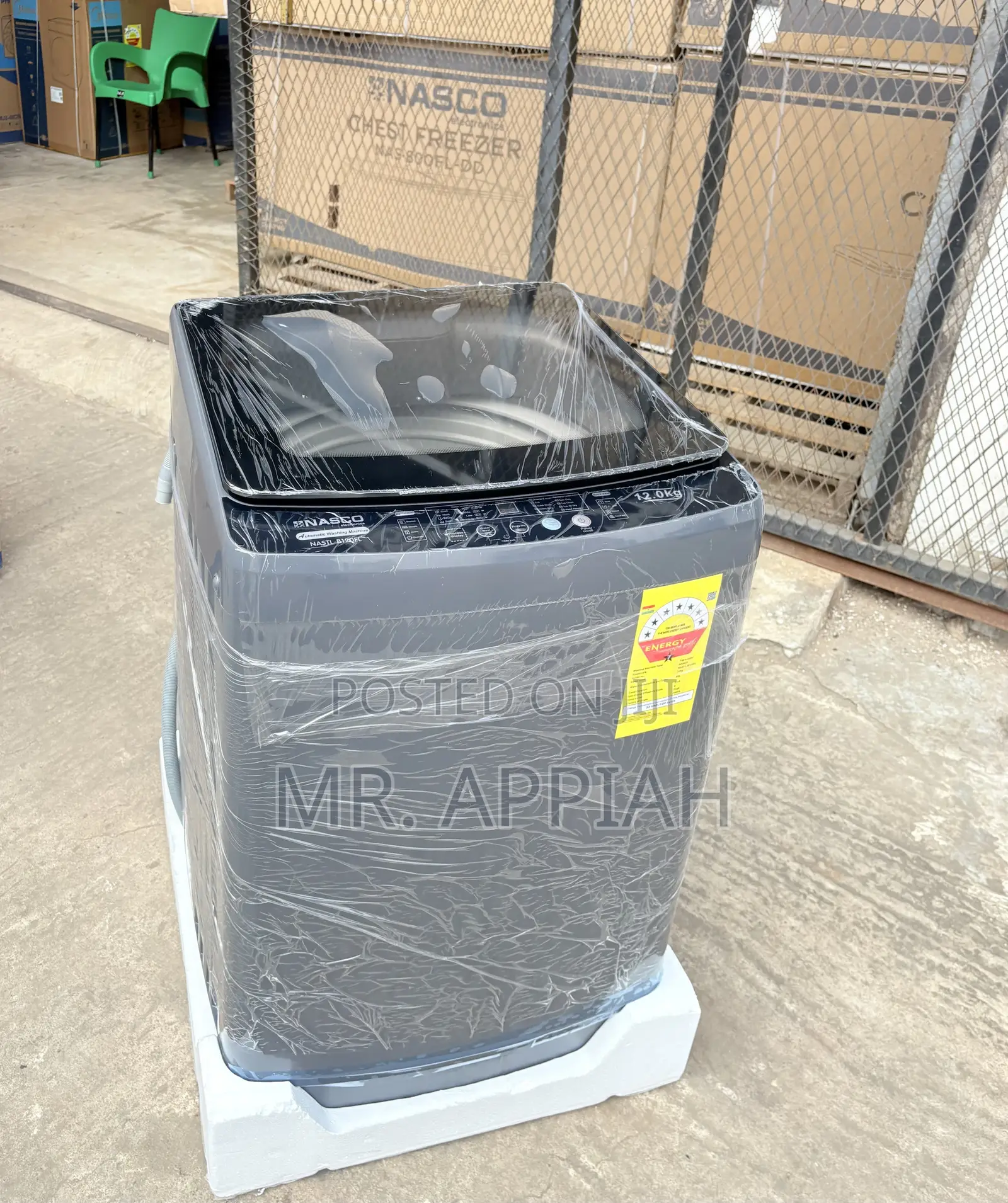 New Top Load Full Automatic Washing Machine(Gray)
