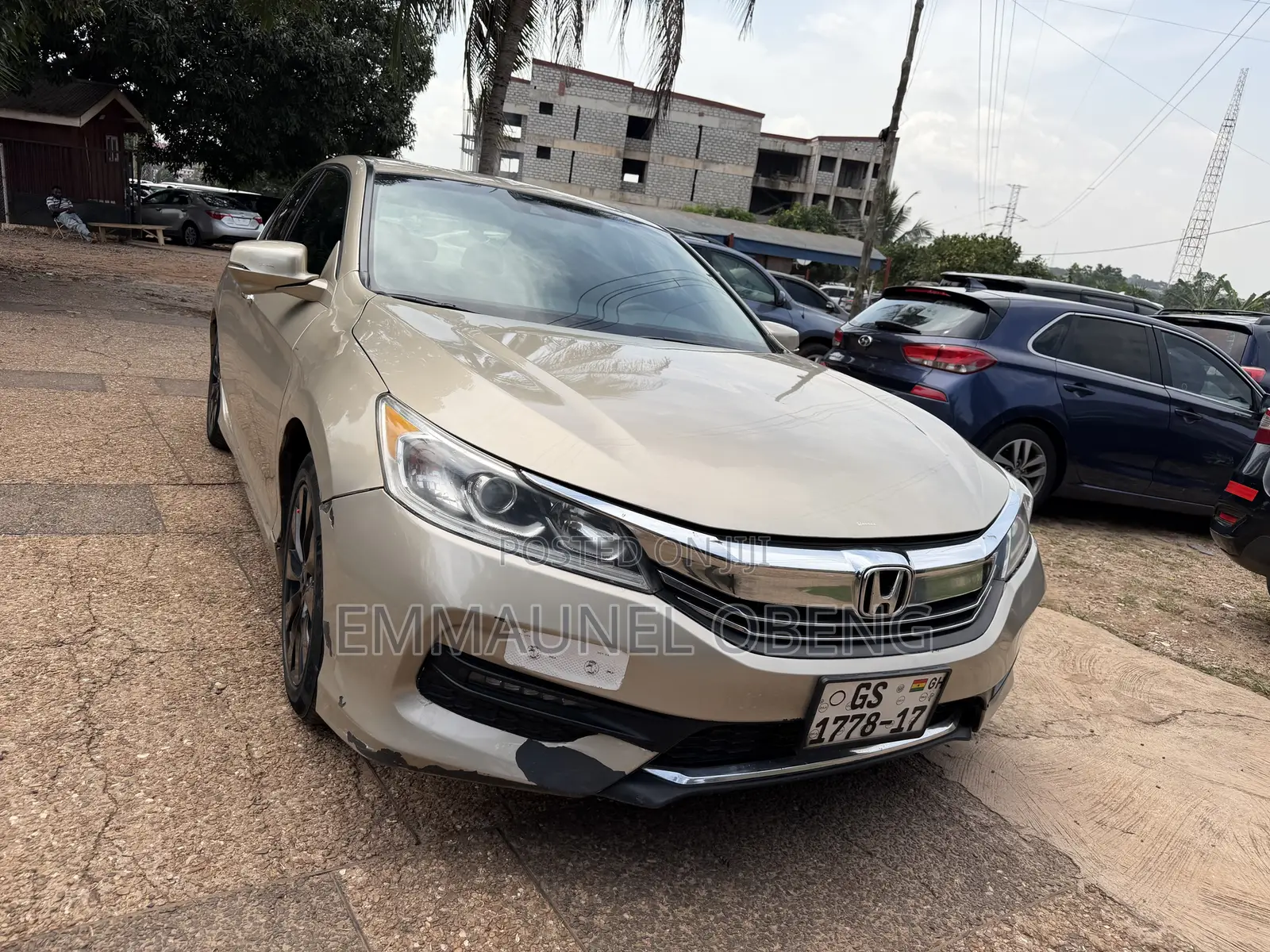 Honda Accord 2017 Brown