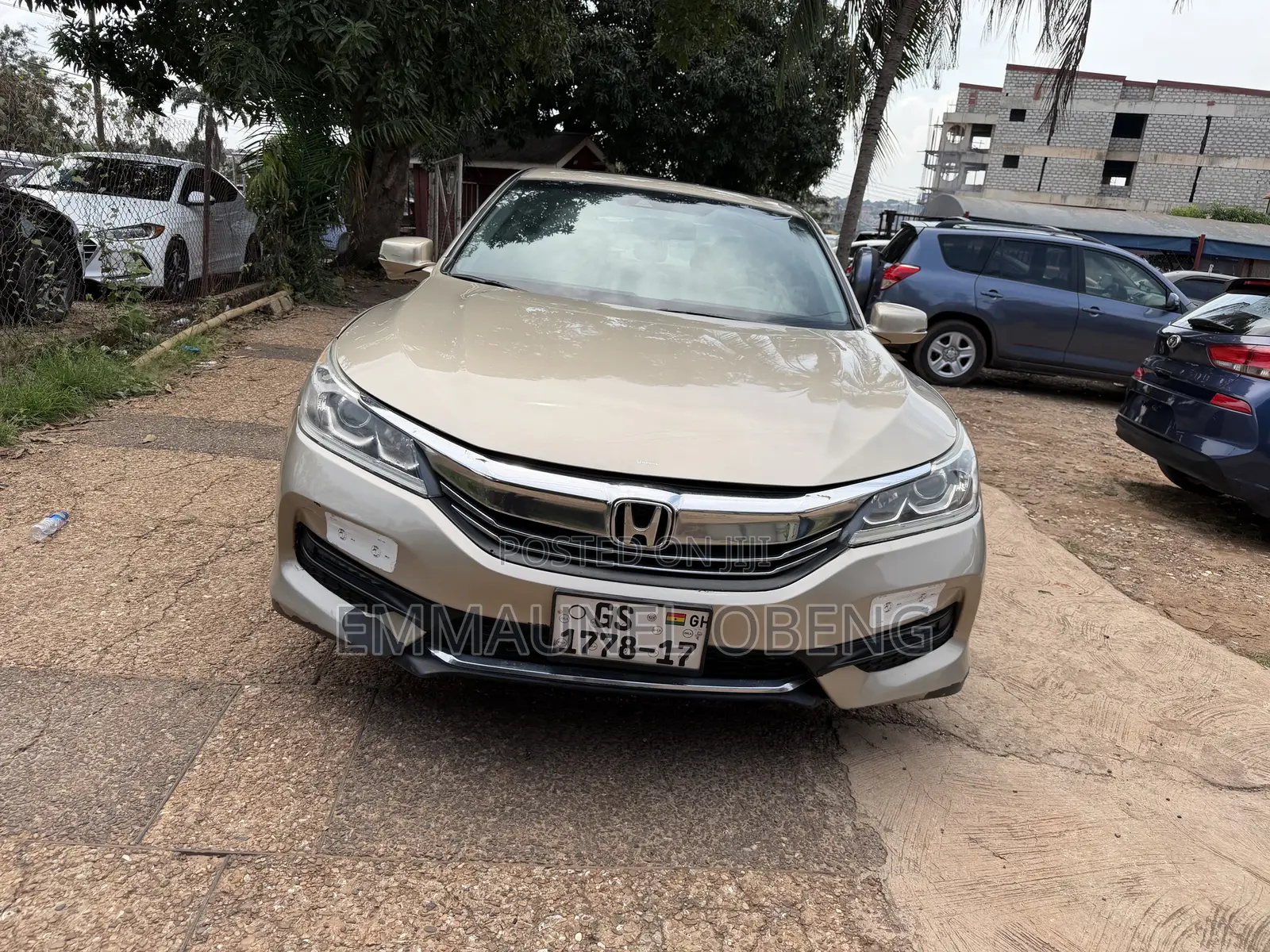 Honda Accord 2017 Brown