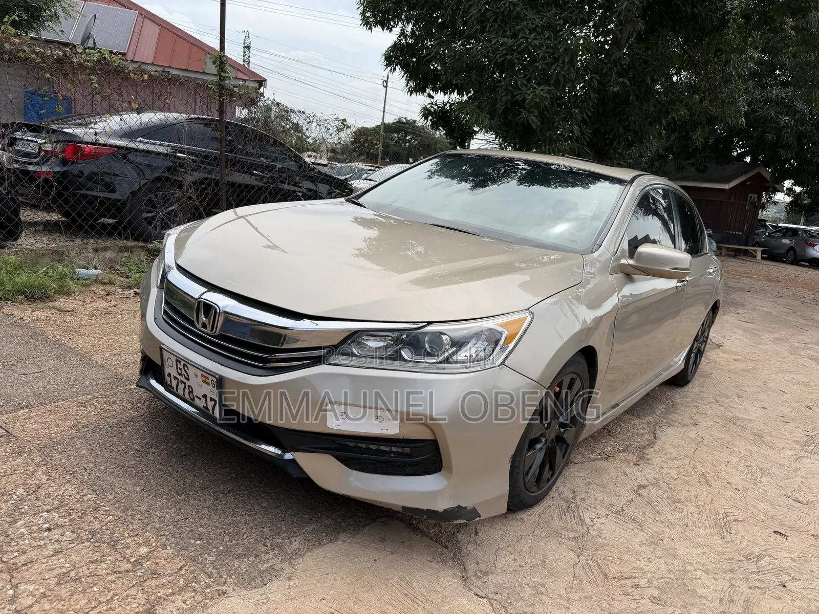 Honda Accord 2017 Brown