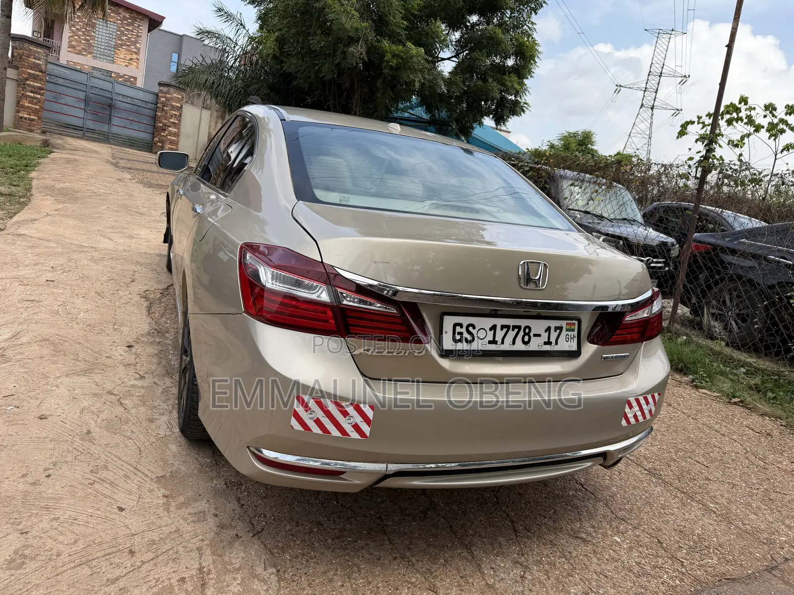 Honda Accord 2017 Brown