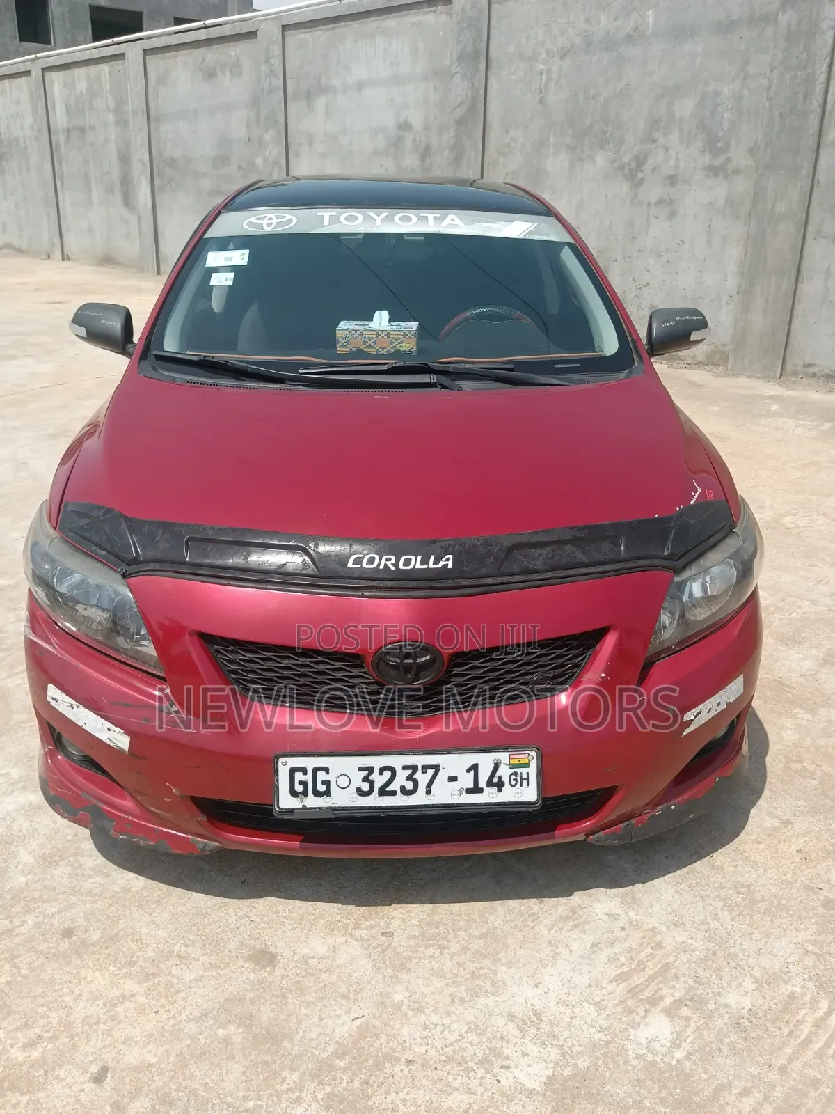Toyota Corolla S 4dr Sedan (1.8L 4cyl 4A) 2010 Red