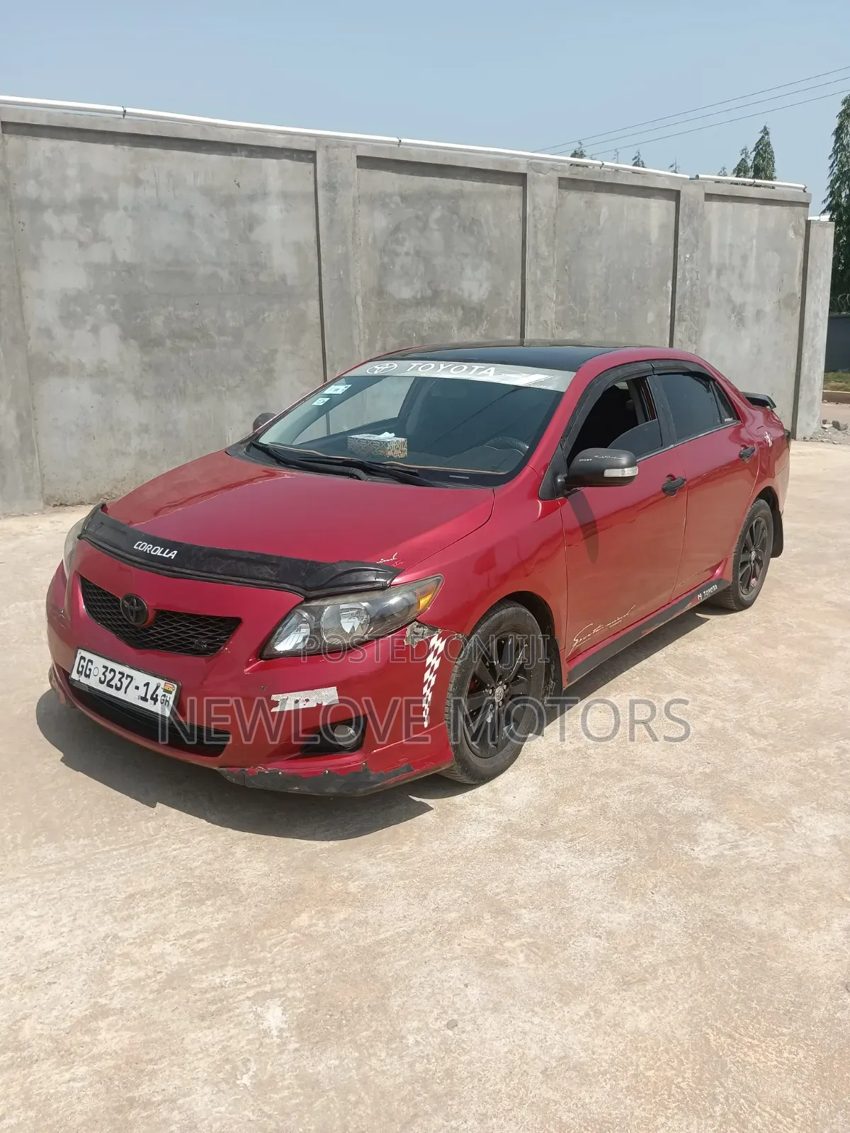 Toyota Corolla S 4dr Sedan (1.8L 4cyl 4A) 2010 Red