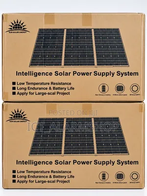Solar Power Panels With Inbuilt Battery Powered