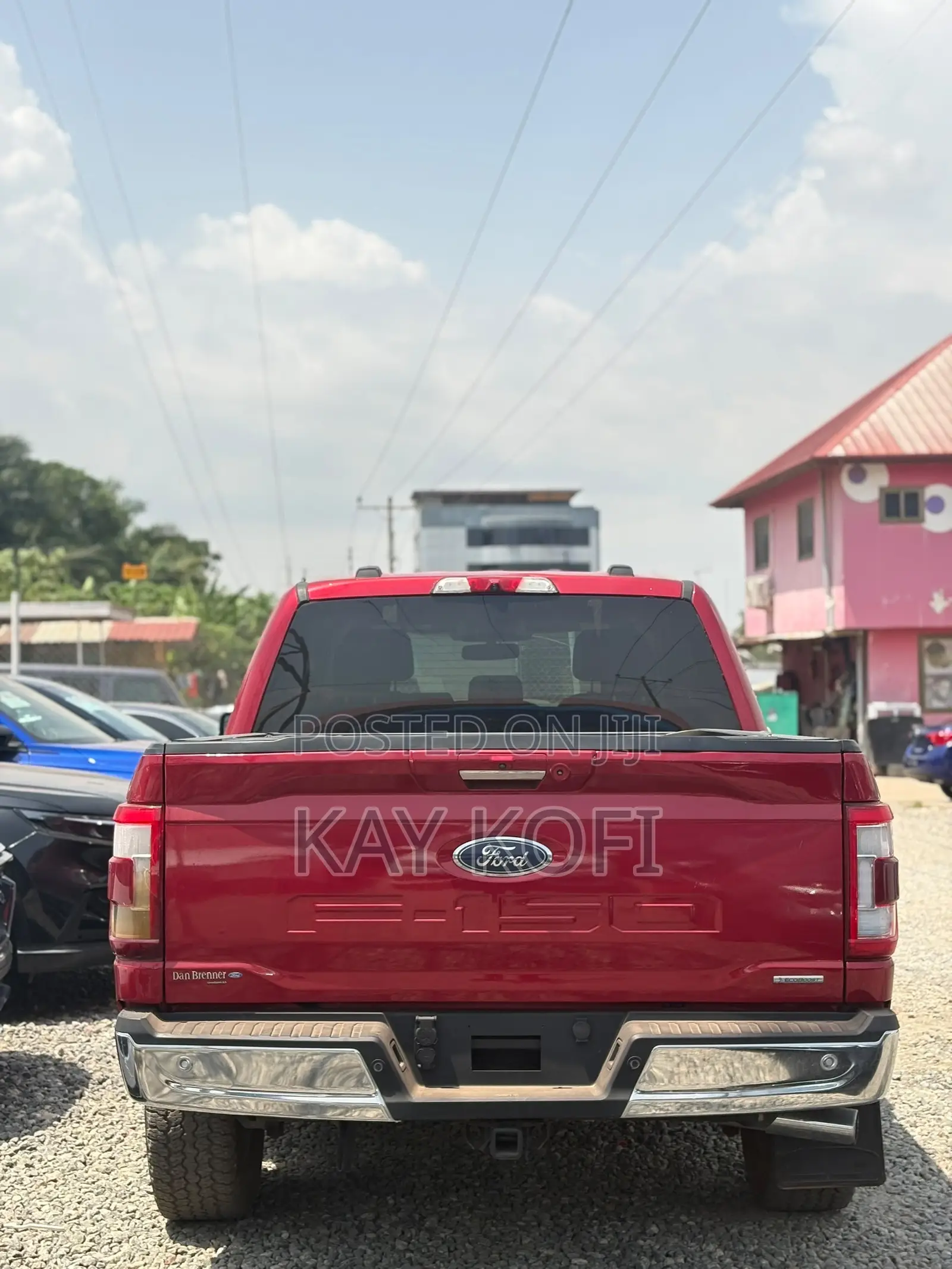 Ford F-150 LARIAT 2021 Red