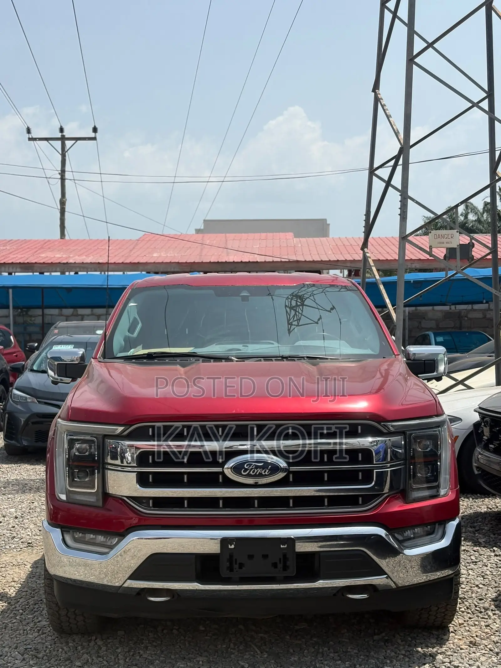 Ford F-150 LARIAT 2021 Red