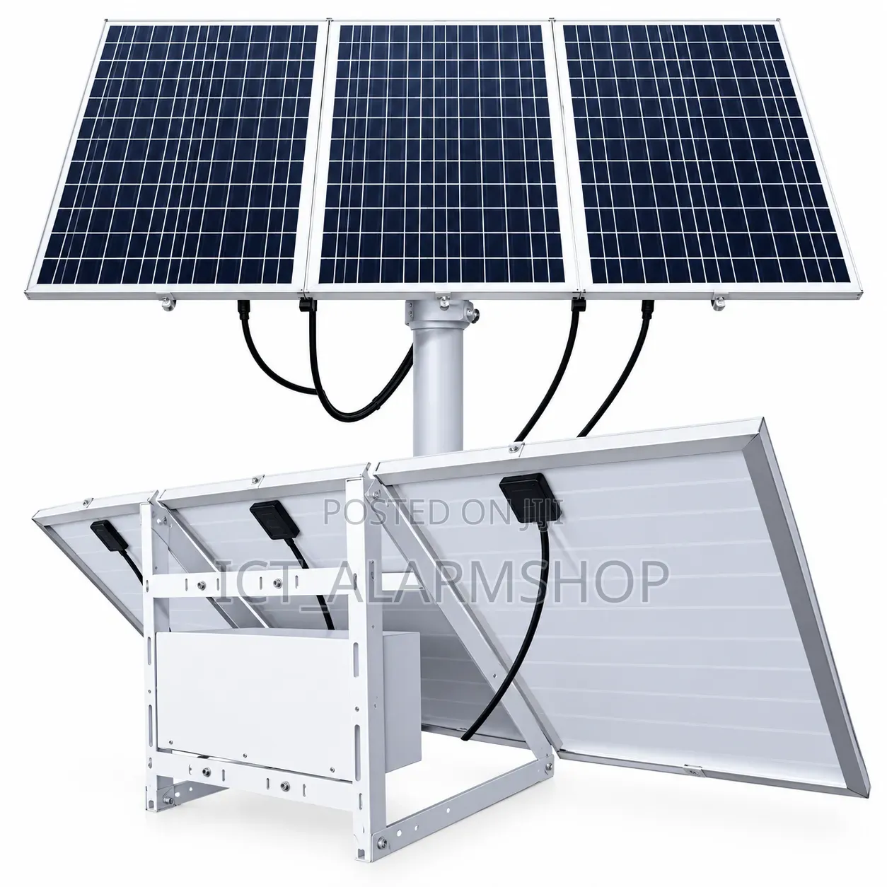 Solar Power Panels With Inbuilt Battery Powered