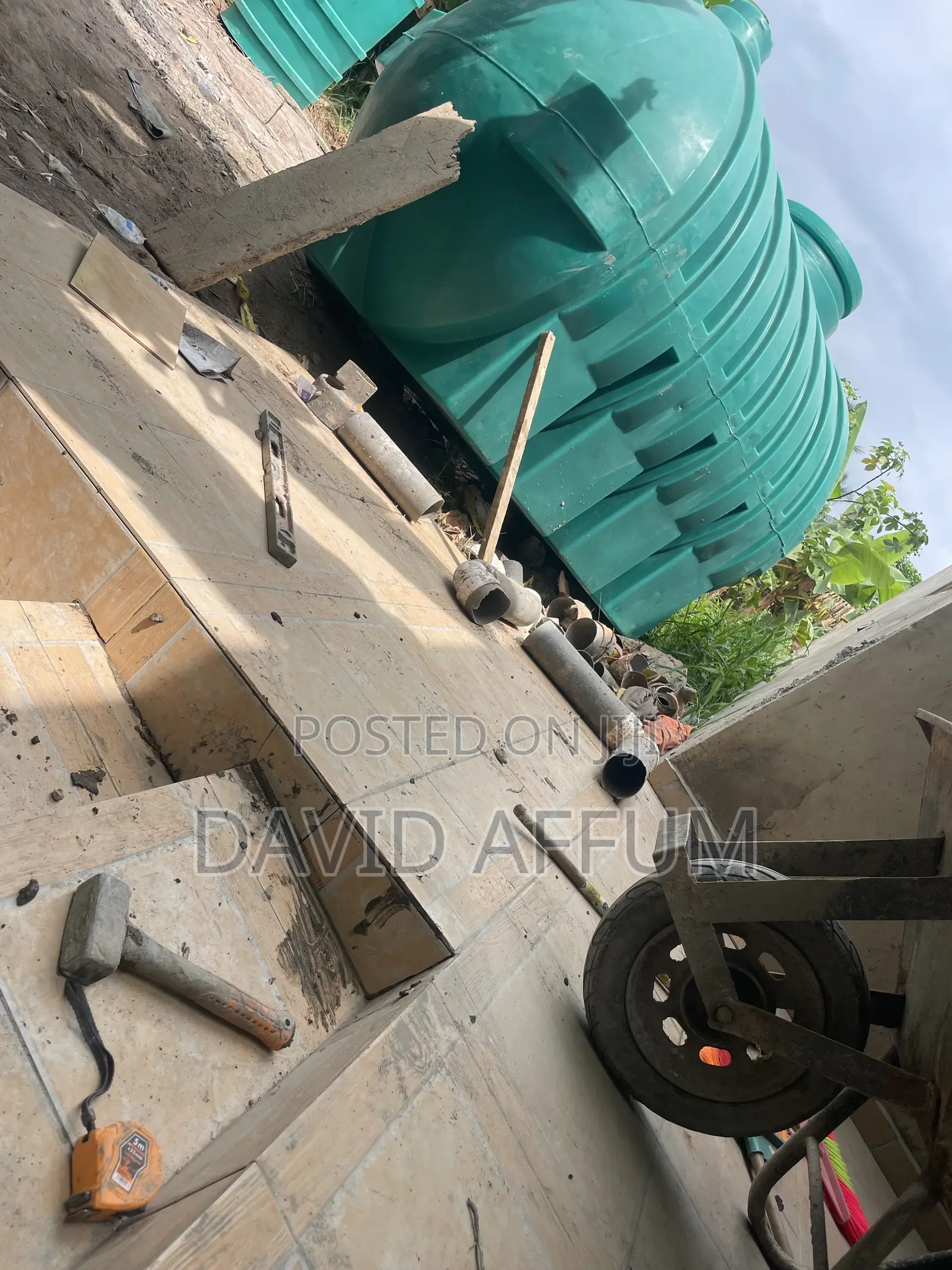 David’s Construction We Do: Tiles Laying Wall Spraying Block Laying
