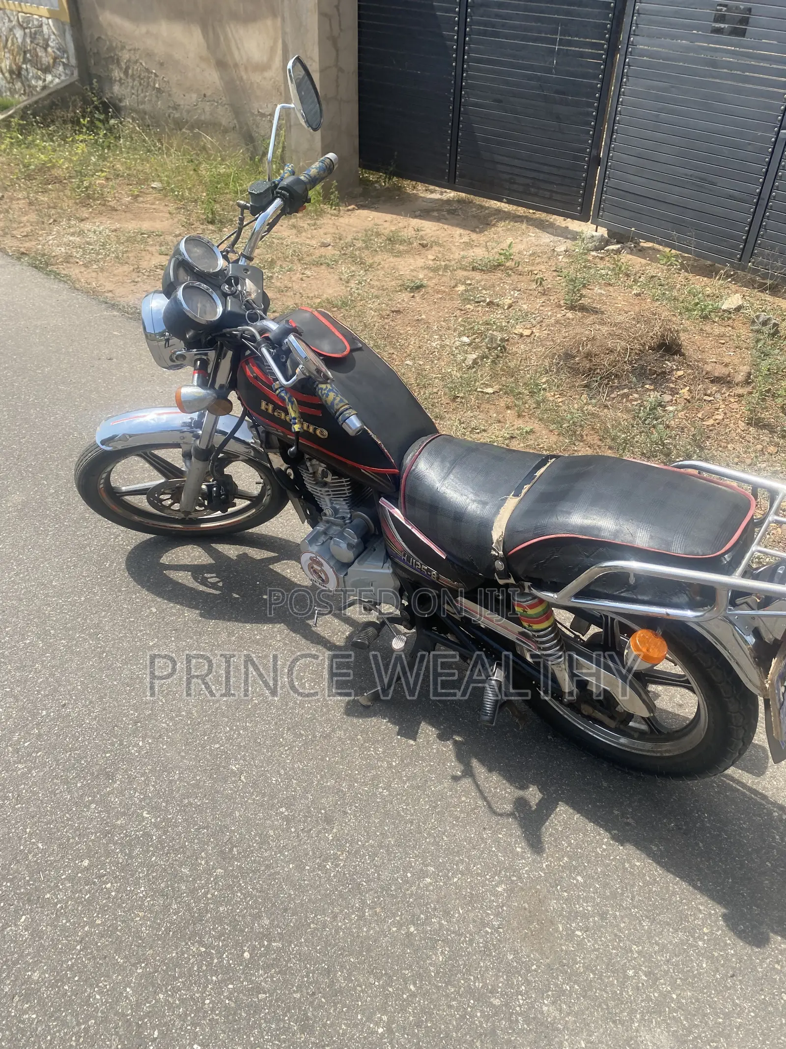 Haojue HJ125-8K 2021 Black