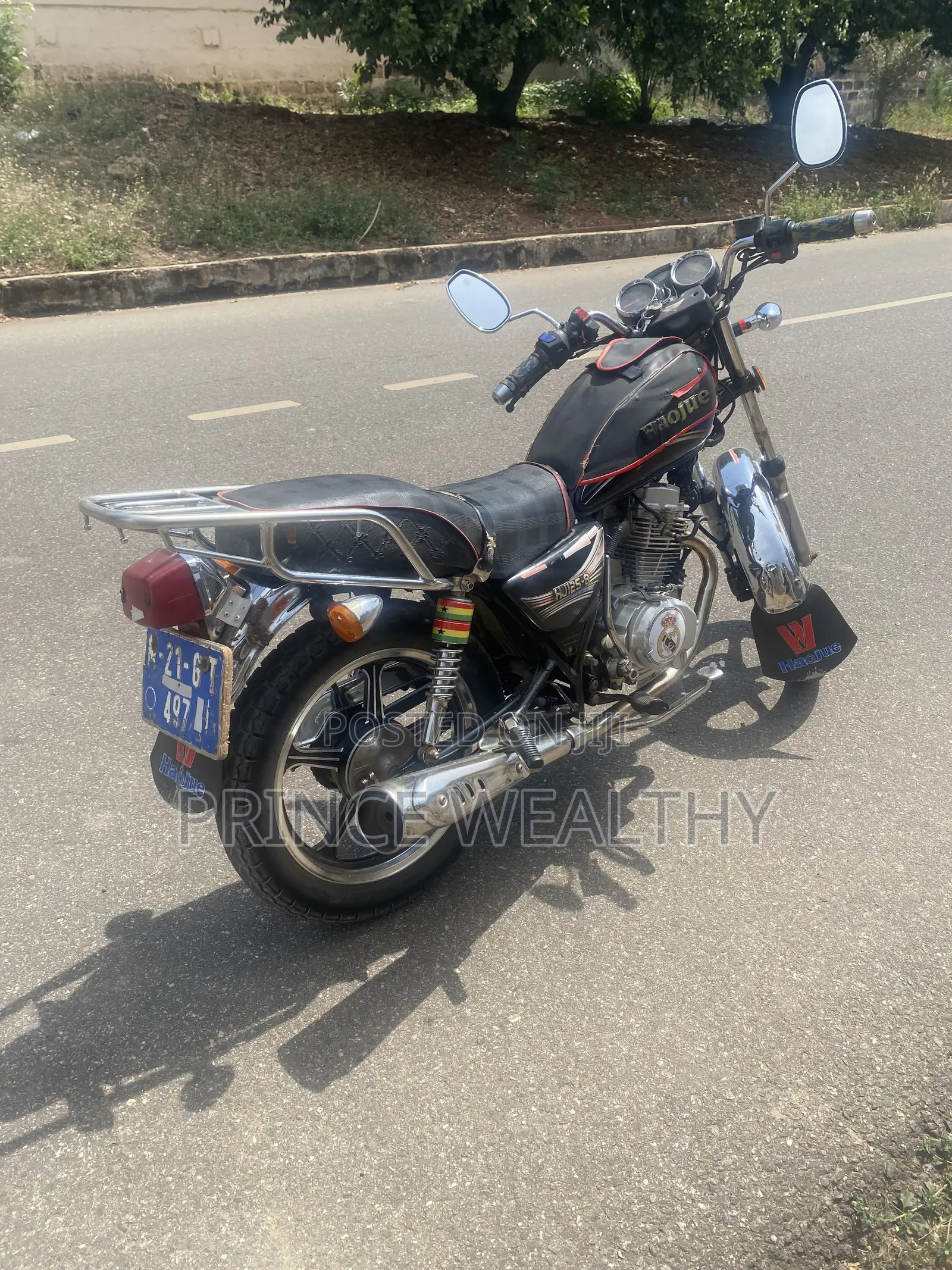 Haojue HJ125-8K 2021 Black