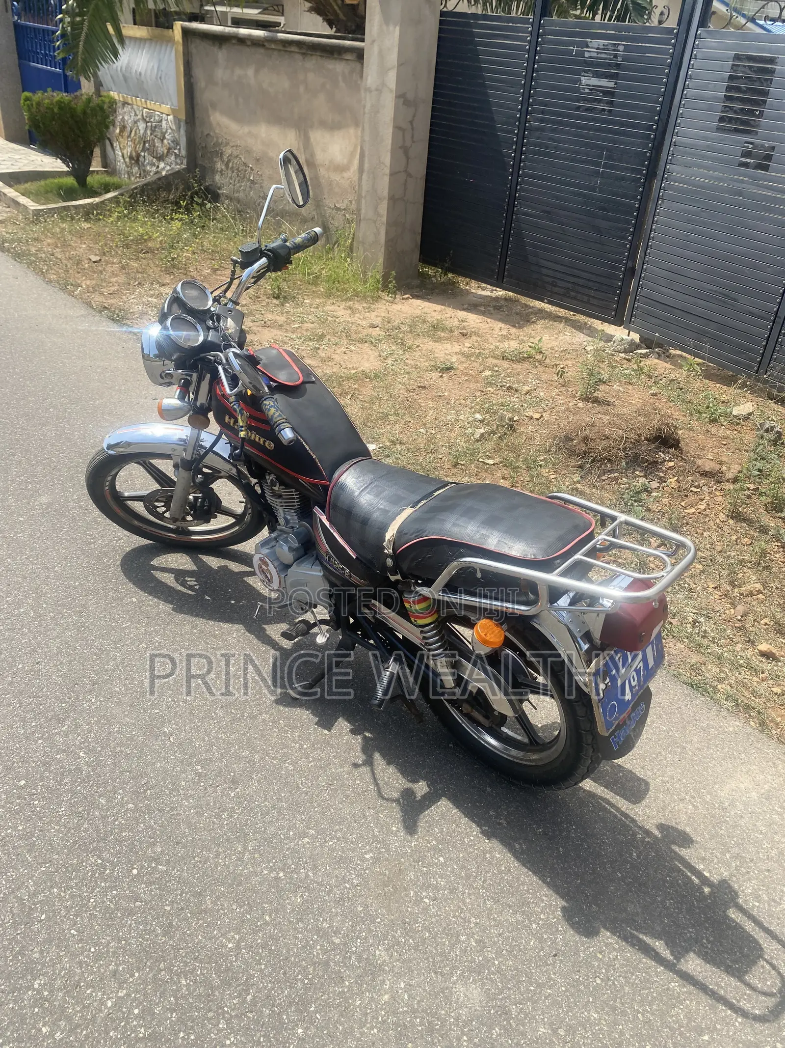 Haojue HJ125-8K 2021 Black