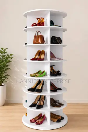 Rotating Shoe Rack
